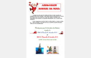 Sortie aux couleurs de Noël 