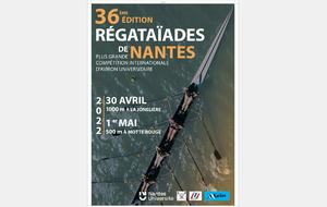 36èmes RÉGATAÏADES Internationales de Nantes
